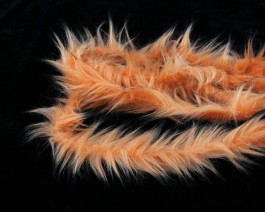 Furrybou Short, Orange / Black Tip, 150 cm